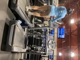 Gym Candid Big Booty Latina