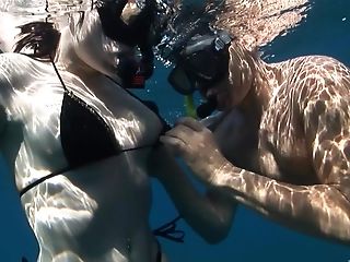 Underwater Porno Flick With Uber-sexy Blonde Starlet Sabine Mallory