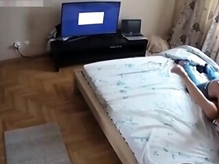 Euro Honey Deep Throats Sausage And Gets Fucked On Hidden Webcam