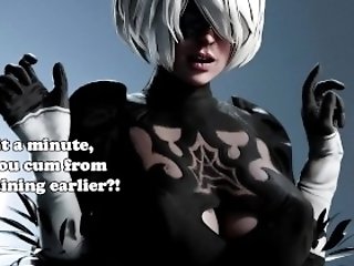 '2b's Corruption Anime Porn Joi (hermaphroditism, Assplay, Breathplay, Quenning, Oral, Cei, Wimp Training)'