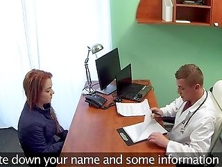 Physician Fucks Junior Patient Recording Her In The Same Time